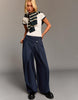 Bela | Tailored trousers with wrap-around waist