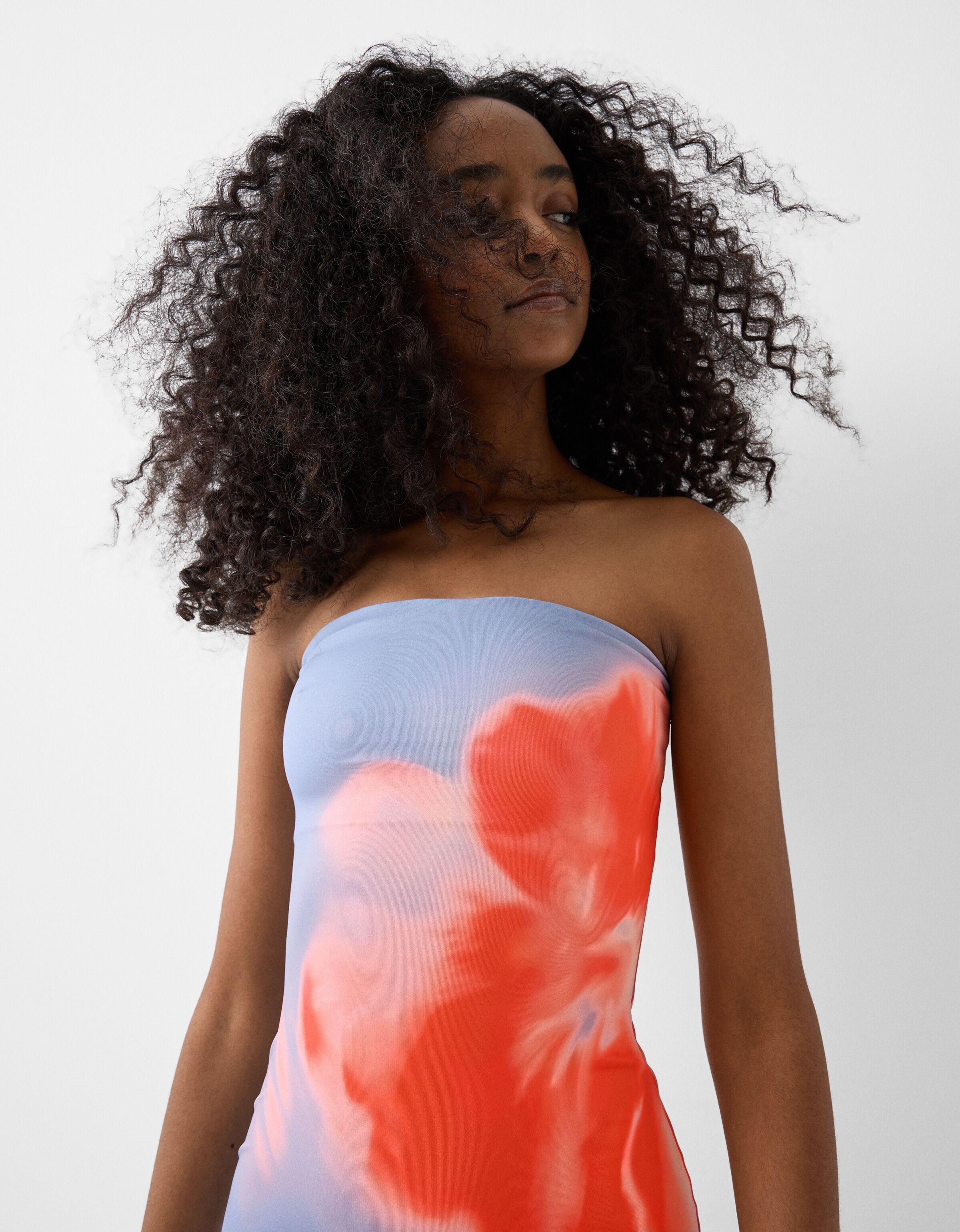 Lotti | Bandeau dress with flowers