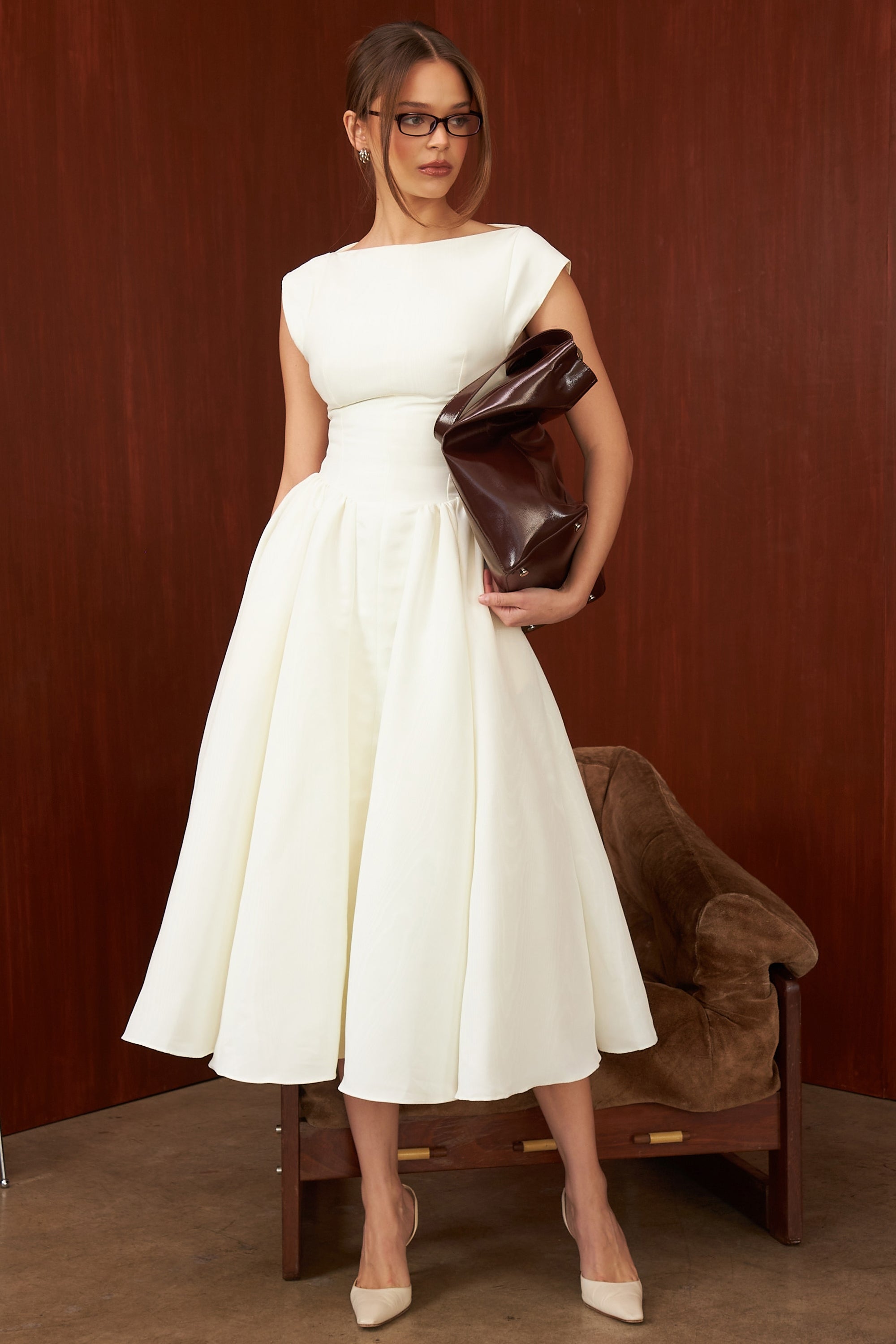 Mira | Elegant midi dress