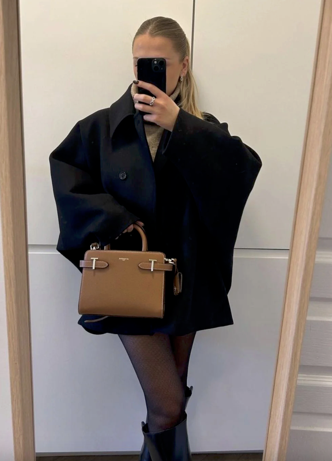 Sahra | Oversized wrap coat 