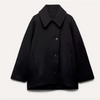 Sahra | Oversized wrap coat 