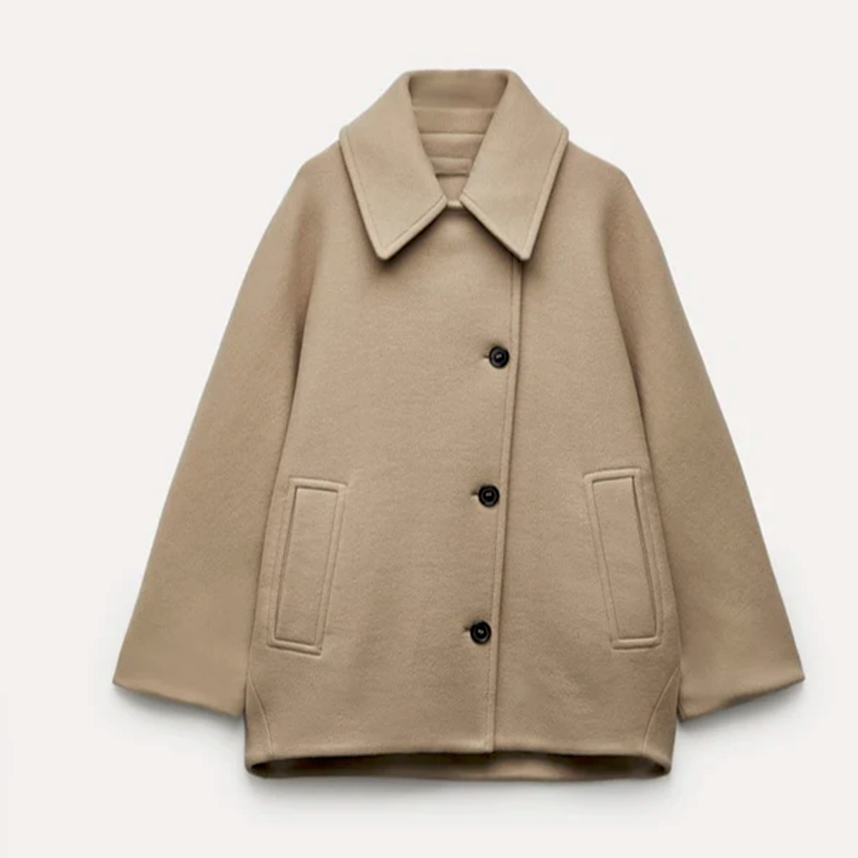 Sahra | Oversized wrap coat 