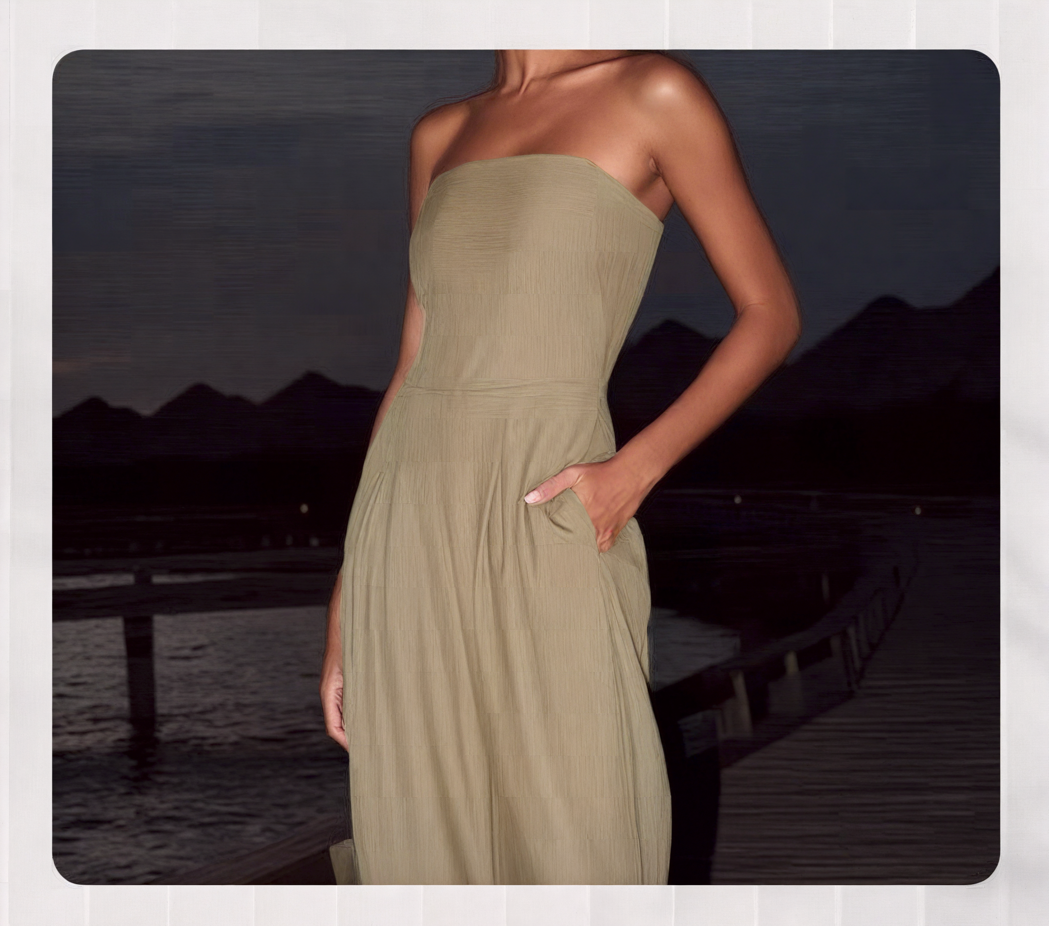 Julia | Strapless jumpsuit