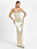 Céla | Satin maxi Klänning