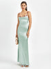 Céla | Satin maxi Klänning