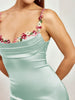 Céla | Satin maxi Klänning