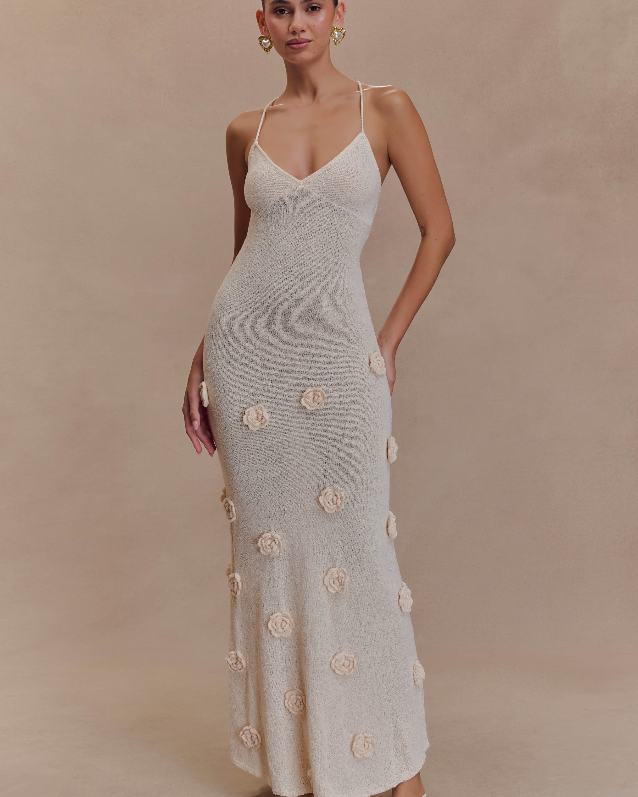 Nola | Crochet maxi dress
