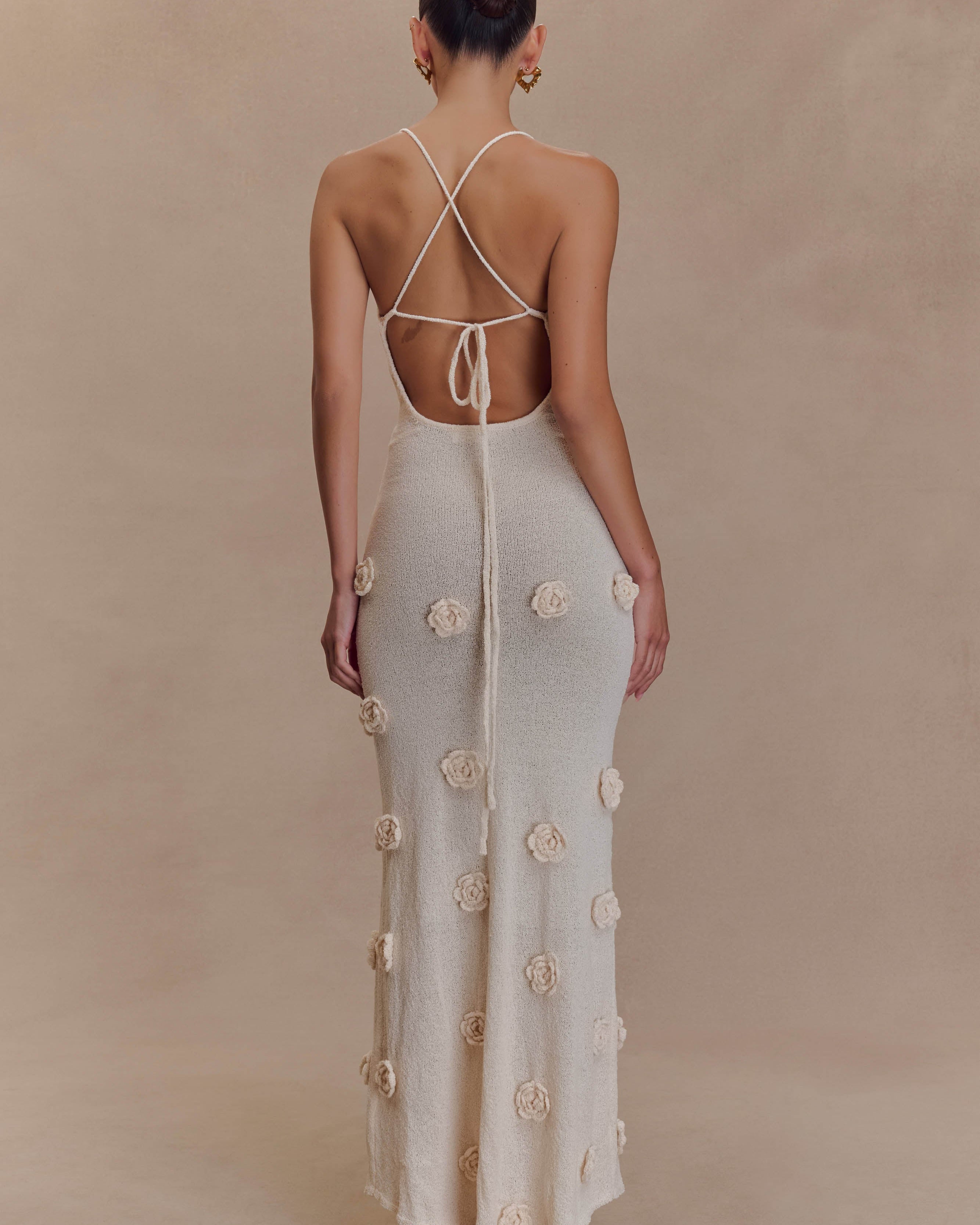 Nola | Crochet maxi dress