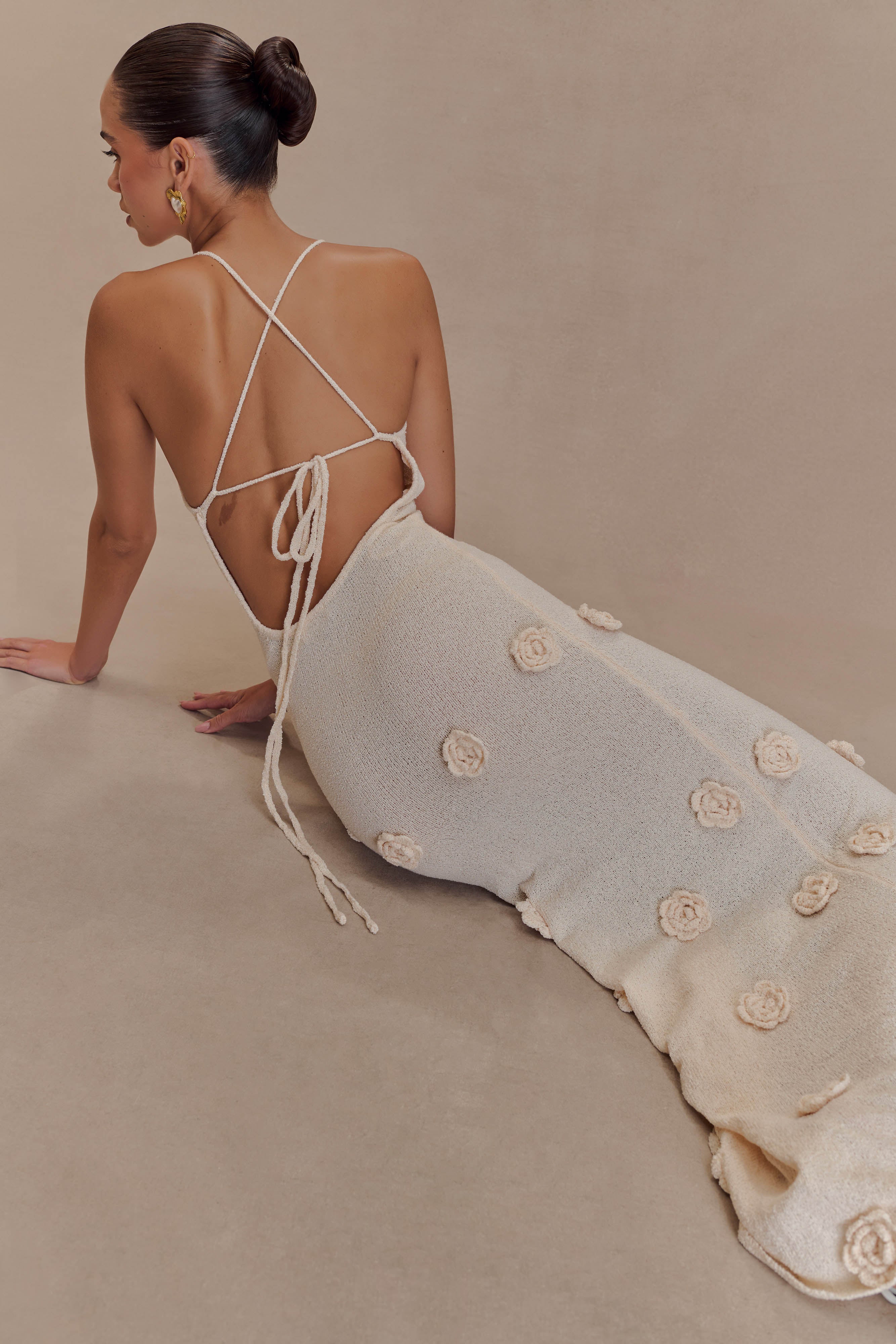 Nola | Crochet maxi dress