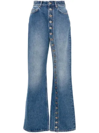Malin | Jeans med knappar
