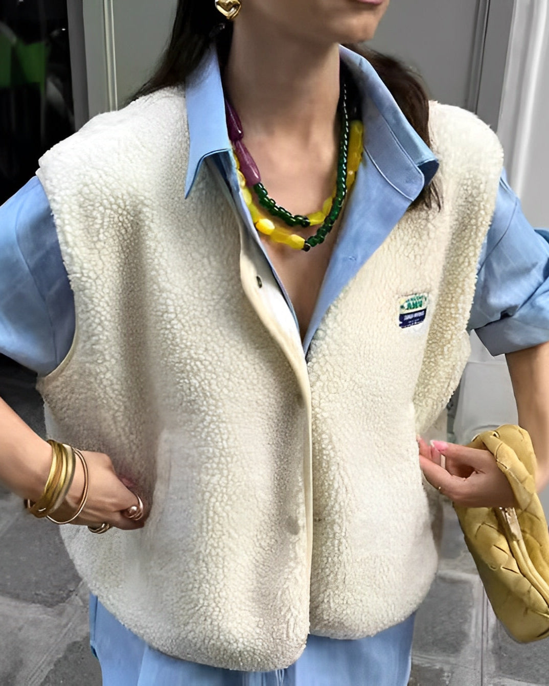 Jesie | Trendy sleeveless vest 