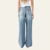 Dunya | Vida jeans med korsad midja