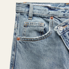 Dunya | Vida jeans med korsad midja