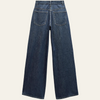 Dunya | Vida jeans med korsad midja