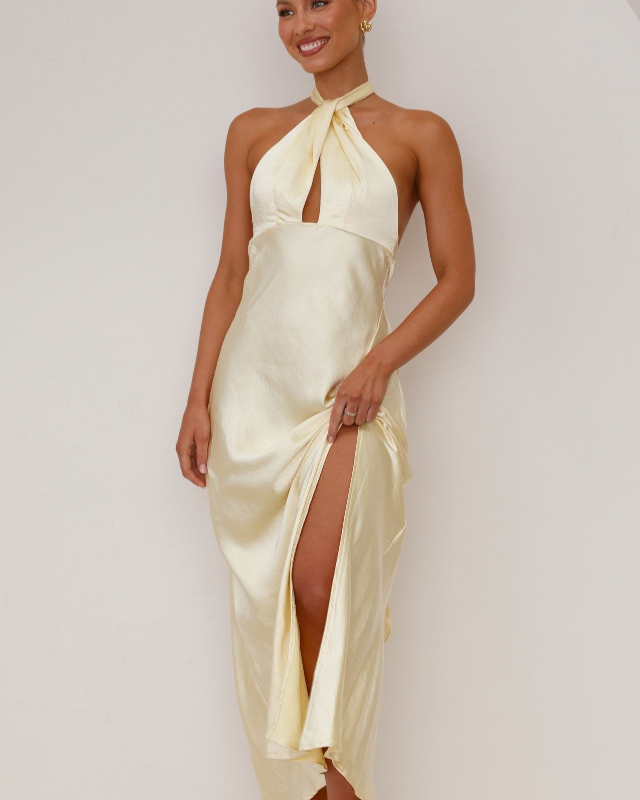 Love | Halter maxi dress 