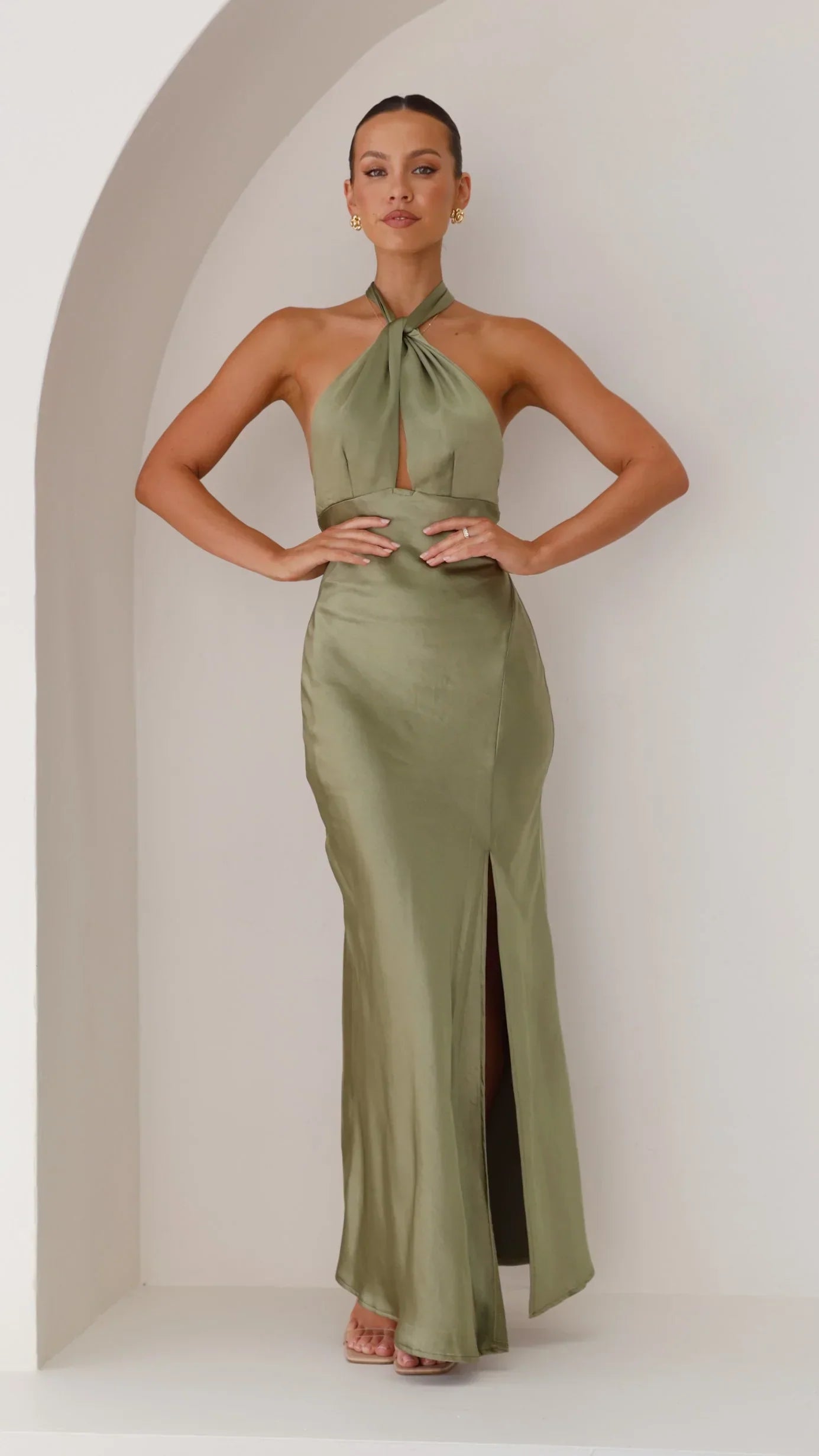 Love | Halter maxi dress 