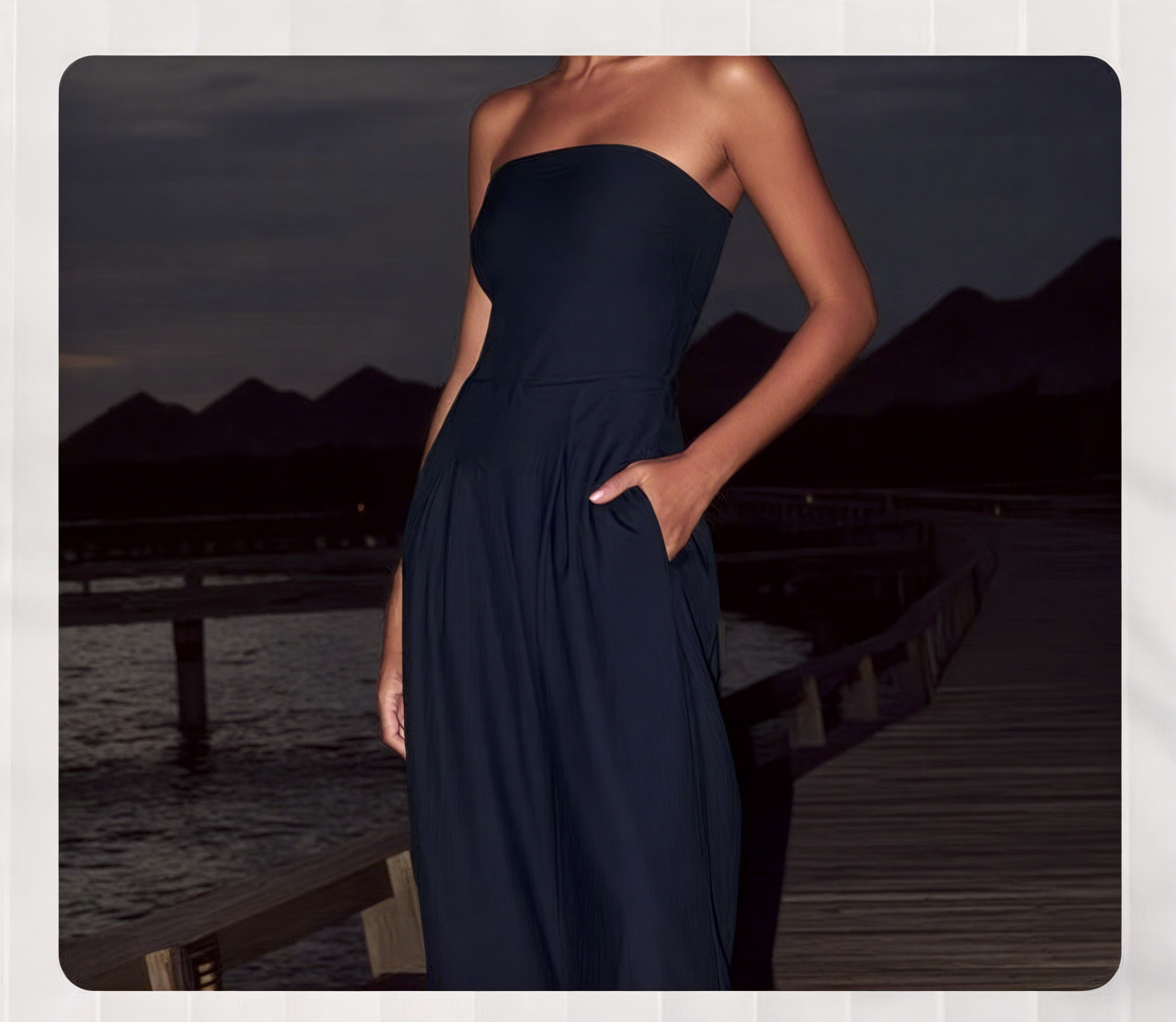 Julia | Strapless jumpsuit