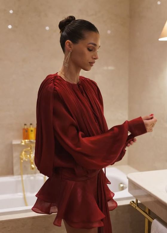 Siv | Elegant miniklänning