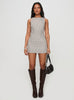 Sari | Striped mini dress