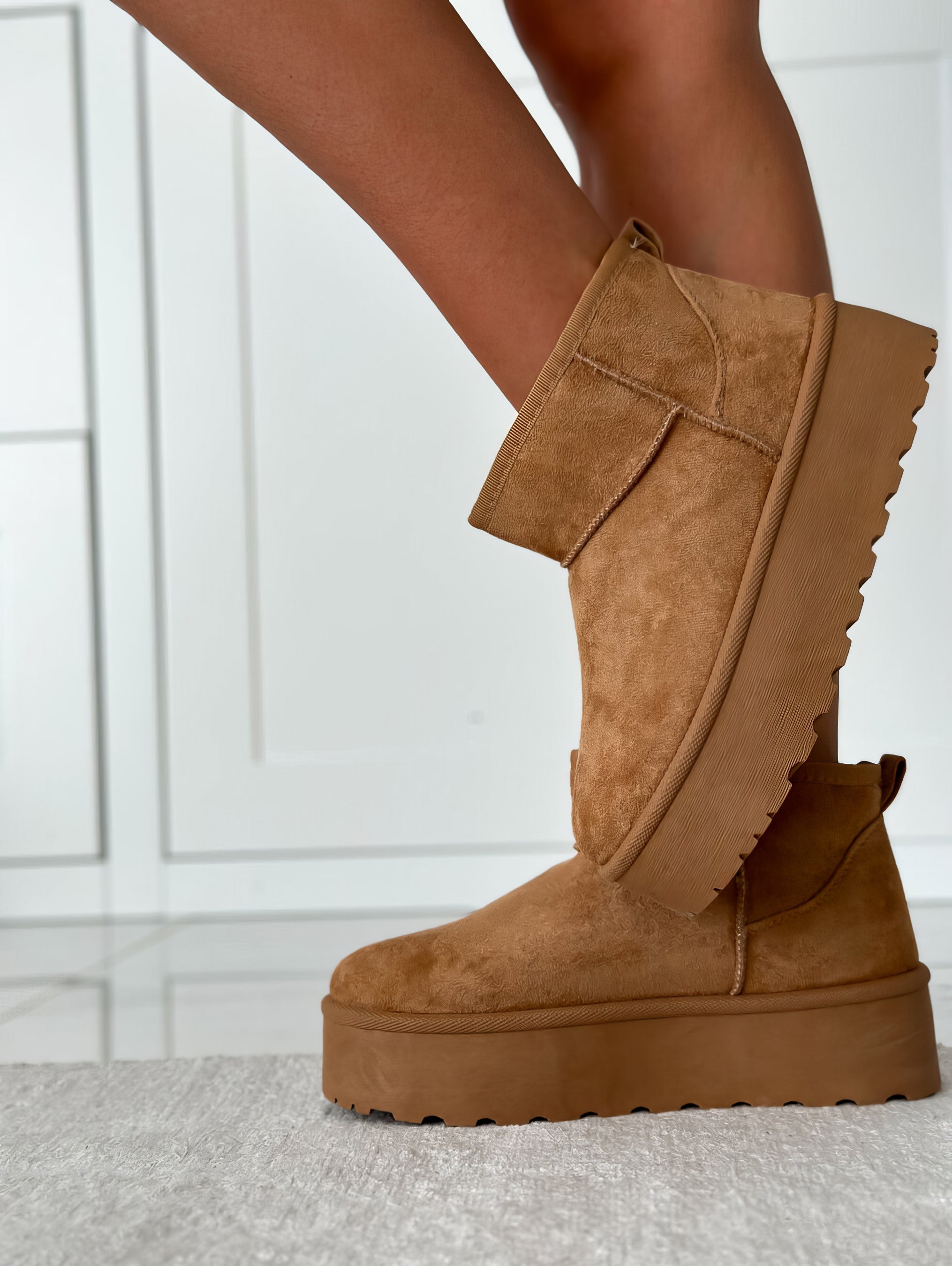 Nadia | Platform comfortable boots
