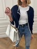 Avi | Cardigan with pearl details 