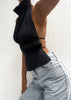 Laurel | Backless pleated top