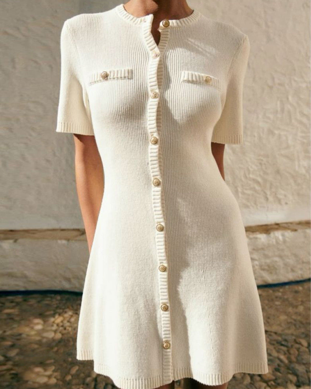 Holly | Knitted mini dress 