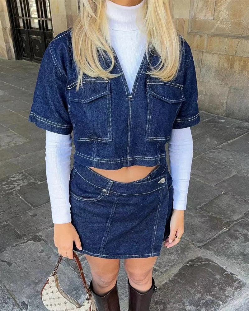 Linn | Denim set