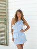 Yuna | Mini dress with ruffles 