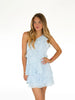 Yuna | Mini dress with ruffles 