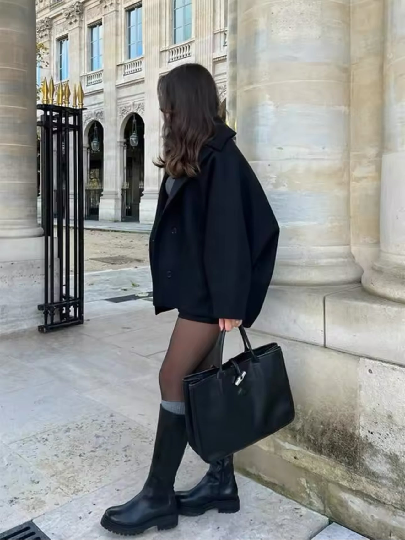 Jora | Oversized wool coat