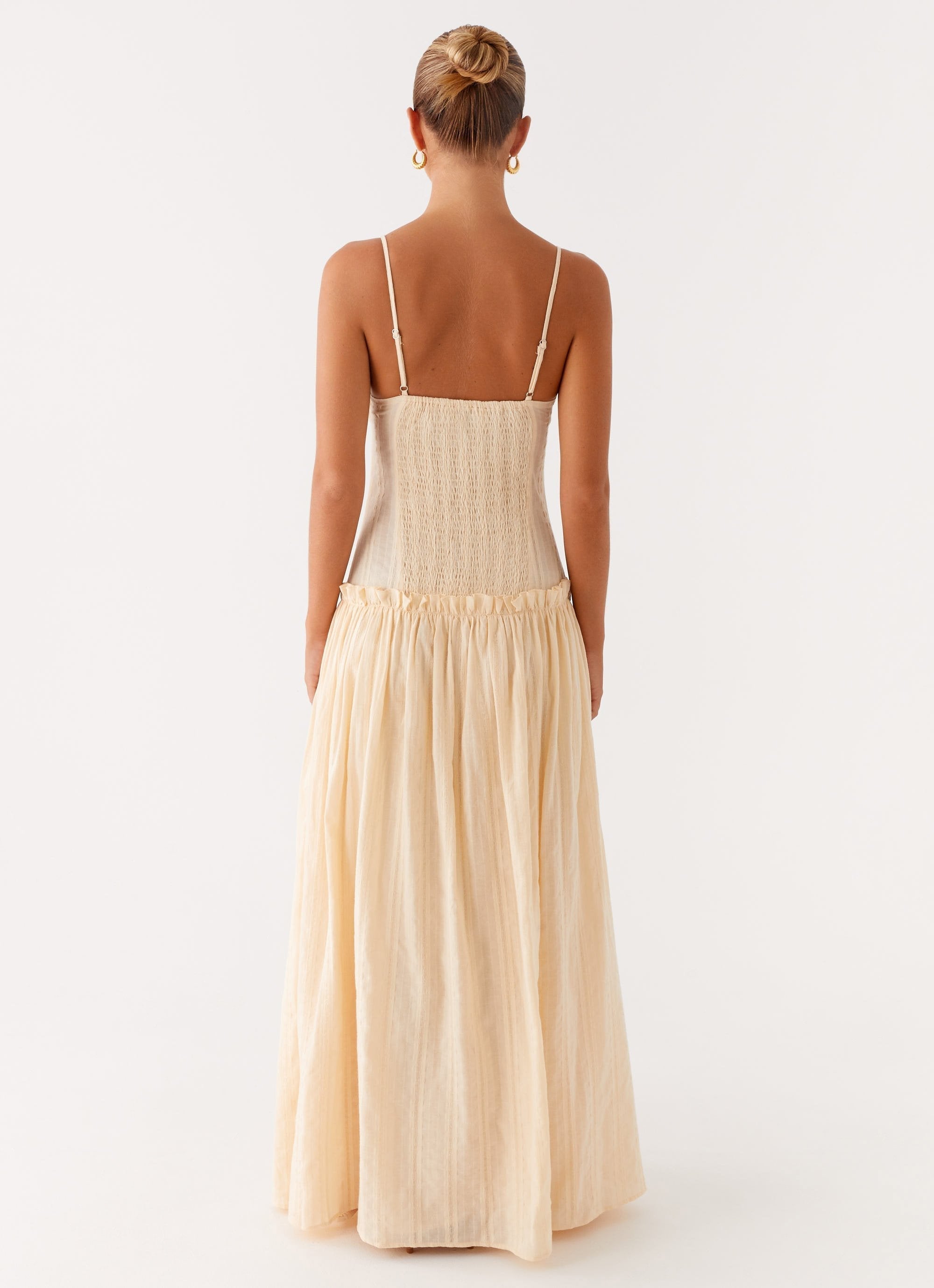 Mely | Low-waisted maxi dress 