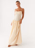 Mely | Low-waisted maxi dress 