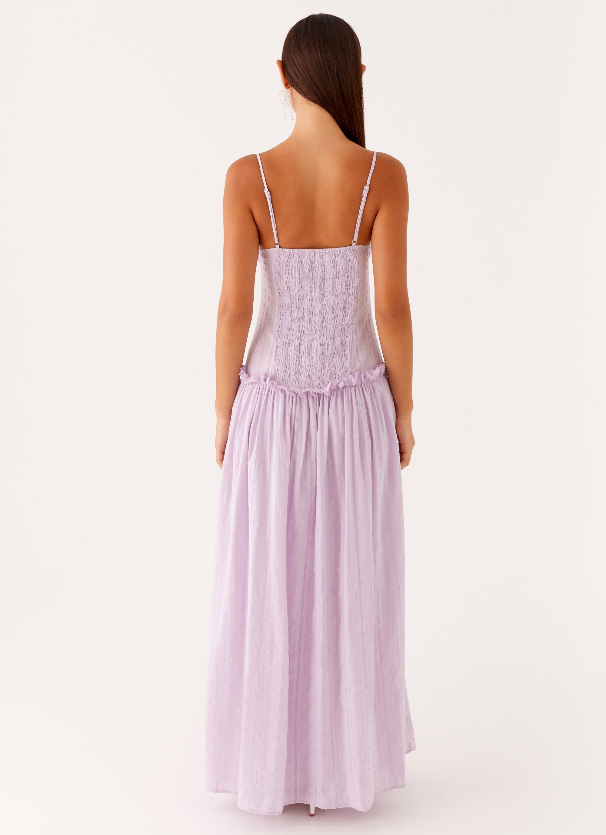 Mely | Low-waisted maxi dress 