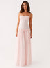 Mely | Low-waisted maxi dress 
