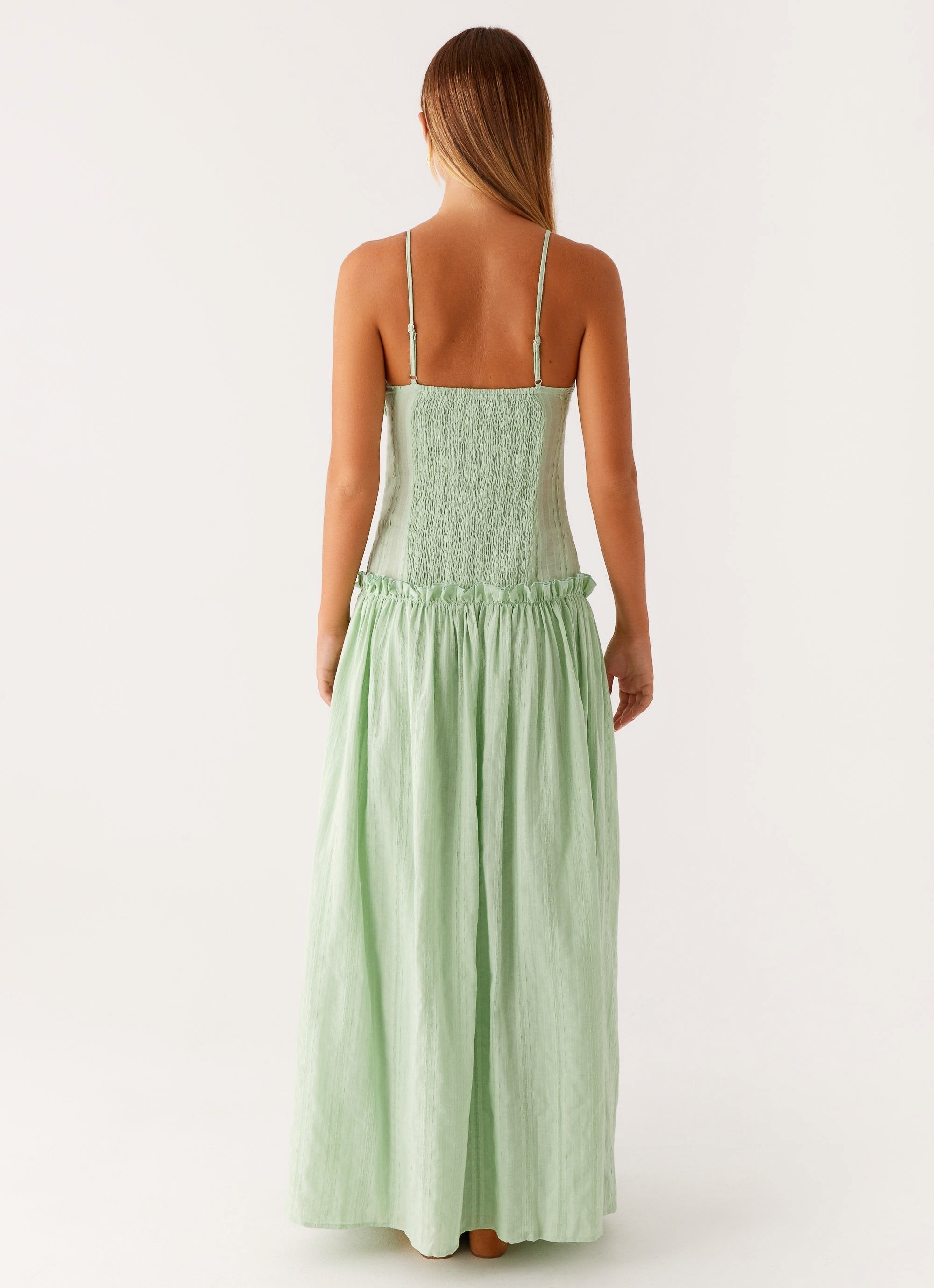 Mely | Low-waisted maxi dress 