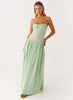 Mely | Low-waisted maxi dress 