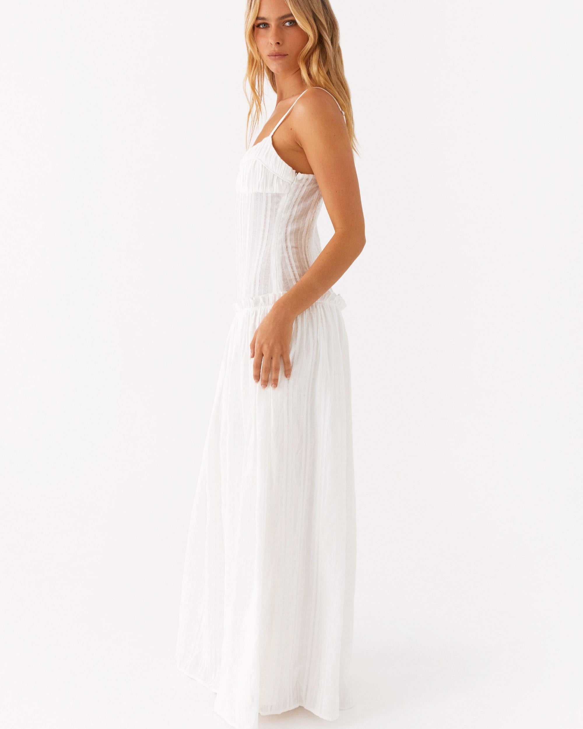 Mely | Low-waisted maxi dress 