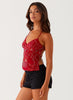 Nela | Sequin top