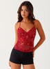 Nela | Sequin top
