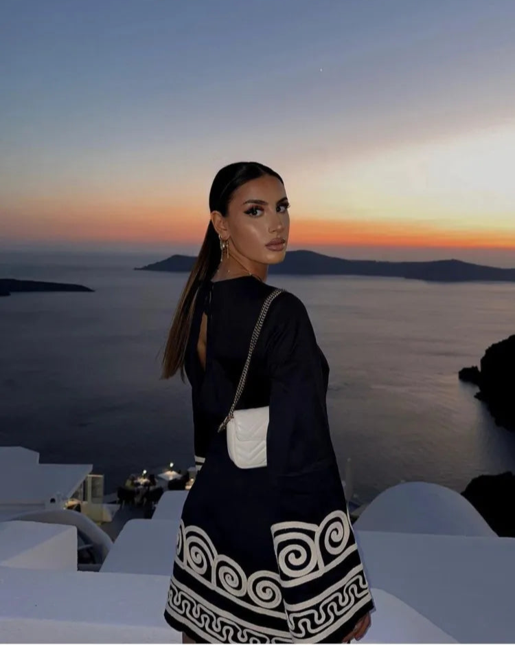 Wave | Patterned dress 