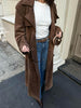 Mollie | Vegansk mocka trenchcoat