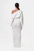 Miela | Off-shoulder stickad klänning