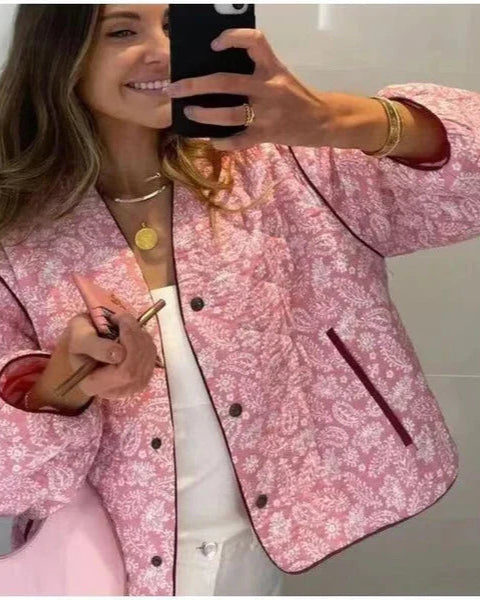 Bloom | Patchwork quilted women's jacket
