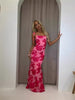 Elle | Blommig maxi klänning