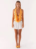 Nerina | Paljett halterneck top