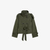 Solveig | Cape coat with belt 