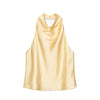 Sarin | Satin halter top 