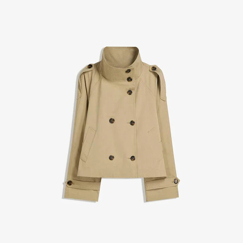 Solveig | Cape coat with belt 