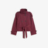 Solveig | Cape coat with belt 